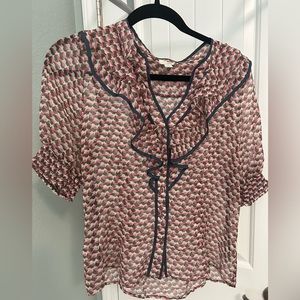 Odille from Anthropologie blouse